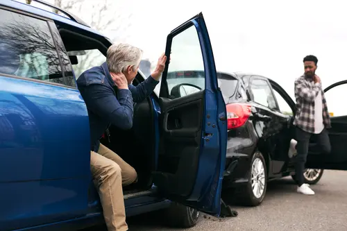 Car Accident Scene