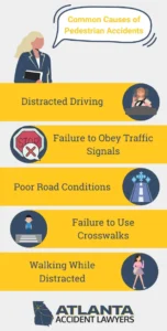Pedestrian accident lawyer explaining common causes of pedestrian accidents
