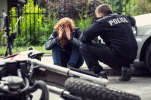 The Weinstein Firm motorcycle accident attorney reviewing injury claim evidence for Fayette County rider
