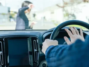 A reckless driver honking the horn as they are about to hit a pedestrian and vicitim may seek help from a pedestrian accident lawyer.