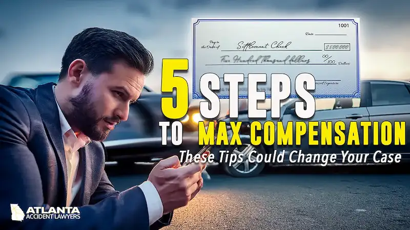 5 Steps to take after a car accident